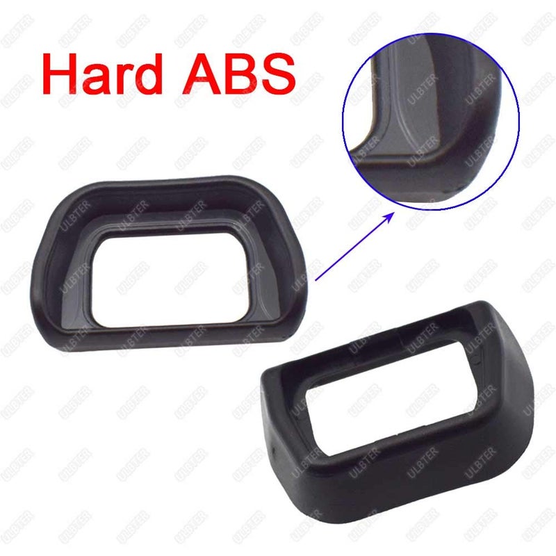 ULBTER Eyepiece Eyecup Viewfinder Eye Cup for Sony Alpha A6100 A6300 A6000 NEX-6 NEX-7 Digital Camera for viewfinder FDA-EV2S (2-Pack),ULBTER FDA-EP10 Eyepiece Eye Cup with Hot Shoe Cover - Image 3